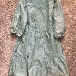 Ava & Viv Light Green/Teal Dress